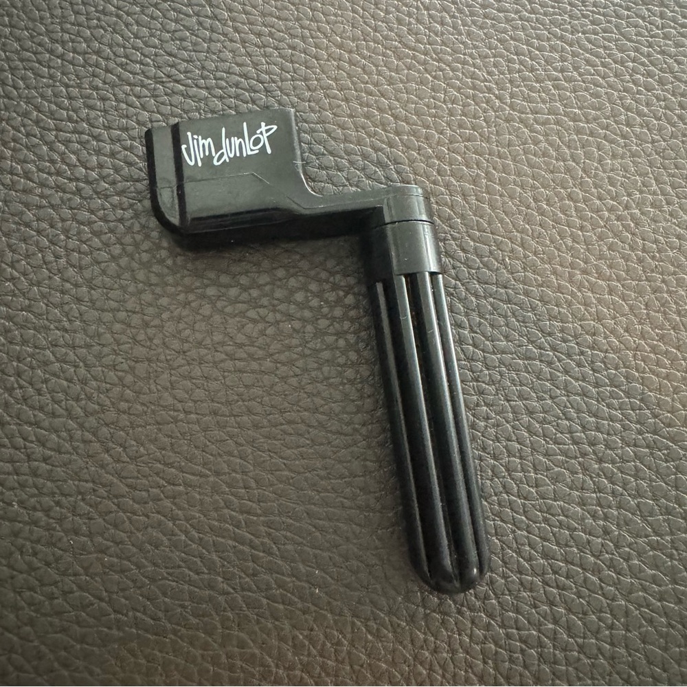 Jim Dunlop Guitar String Winder‎ Stringwinder Bridge Pin Peg Puller Black